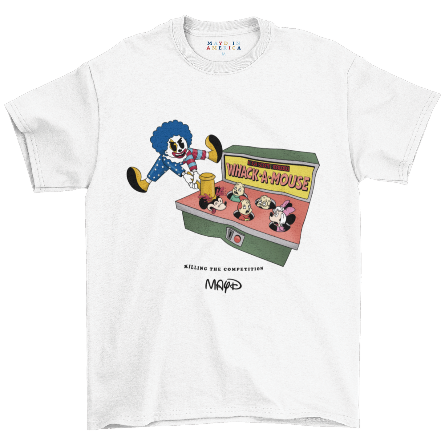 MAYD in America Mickey Meets Momo T-shirt