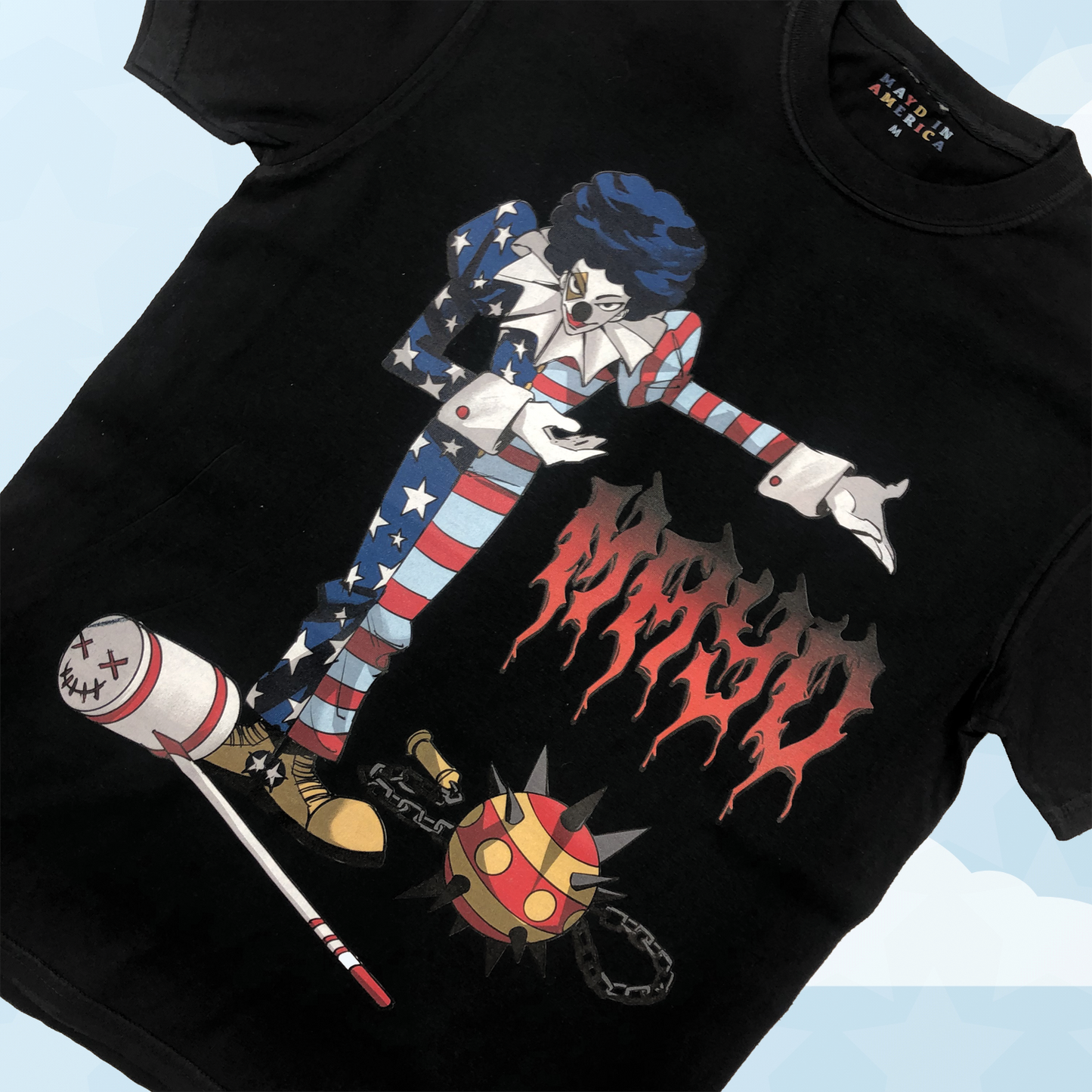 MAYD in America Evil Momo Tshirt