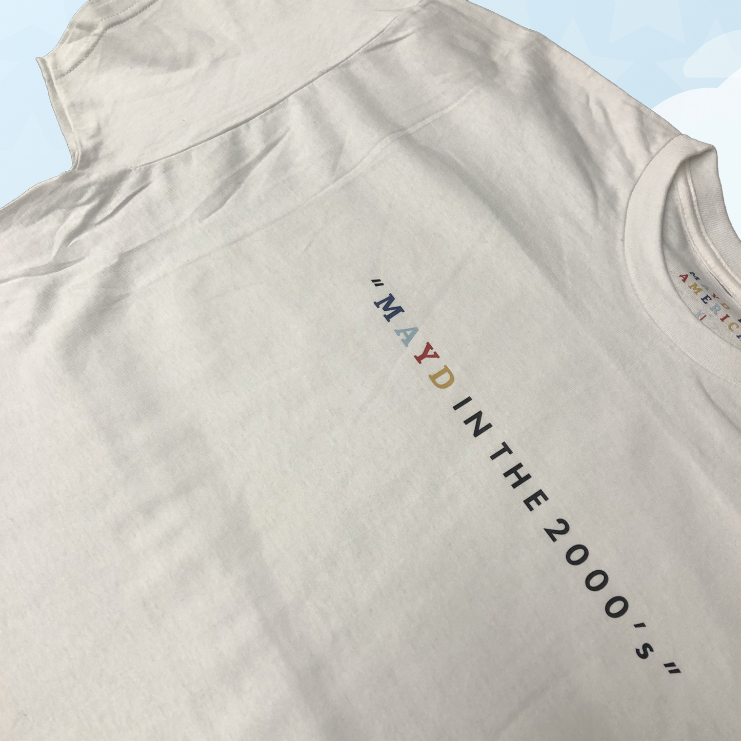 MAYD in America "Mayd in the 2000s" T-shirt
