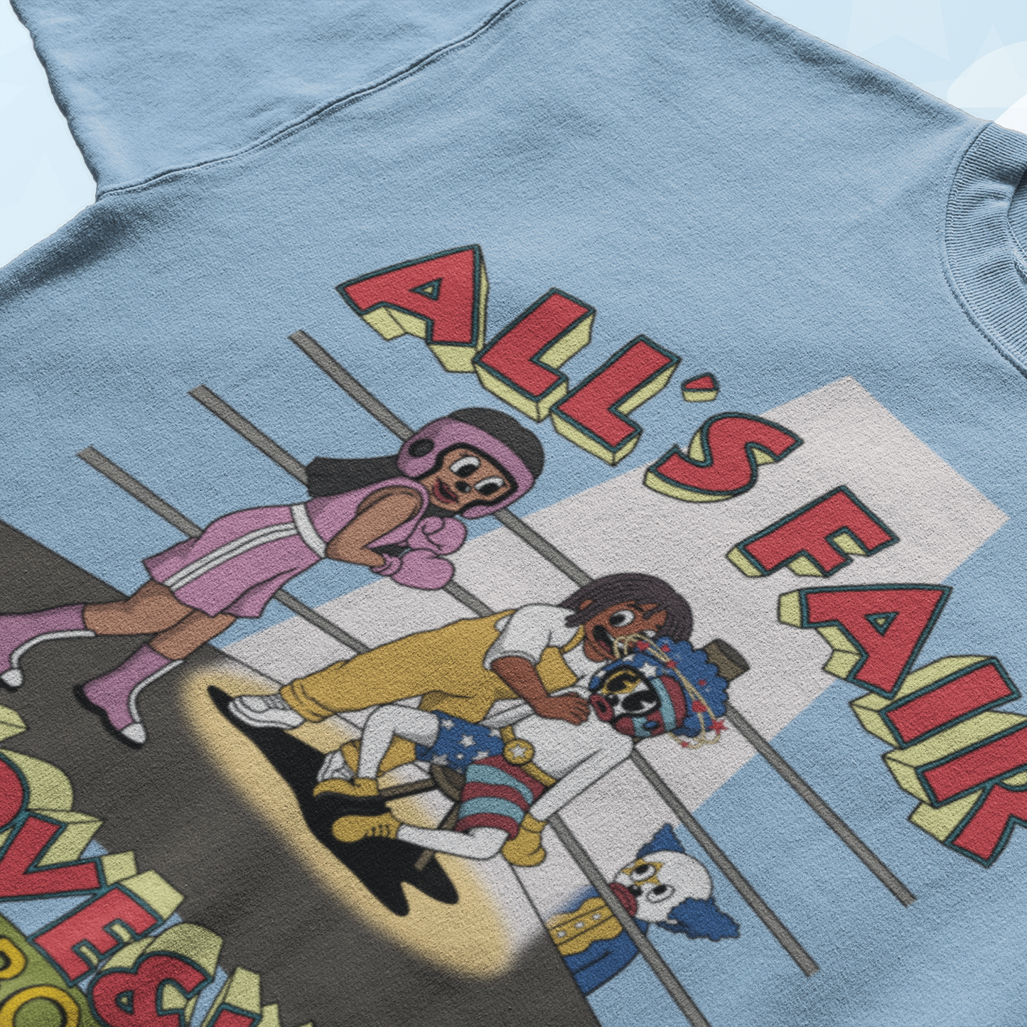 MAYD in America Boxing Love Hurts T-shirt