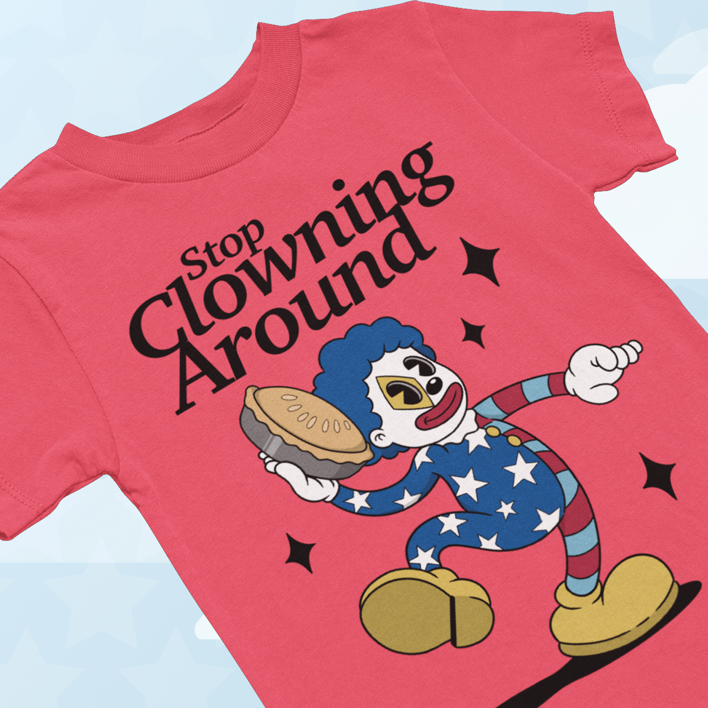 MAYD in America Stop Clowning Around Momo T-shirt