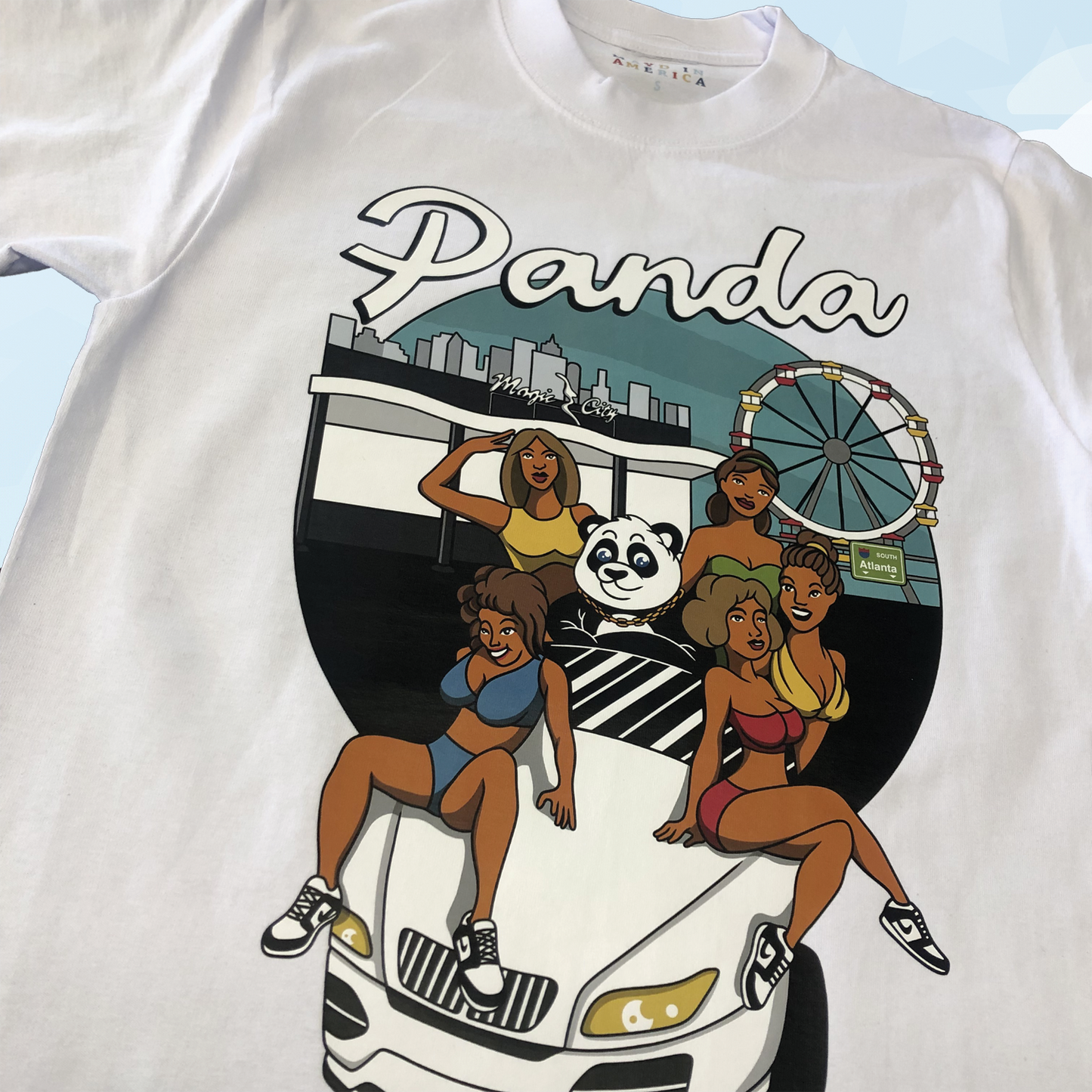 MAYD in America Panda Tshirt
