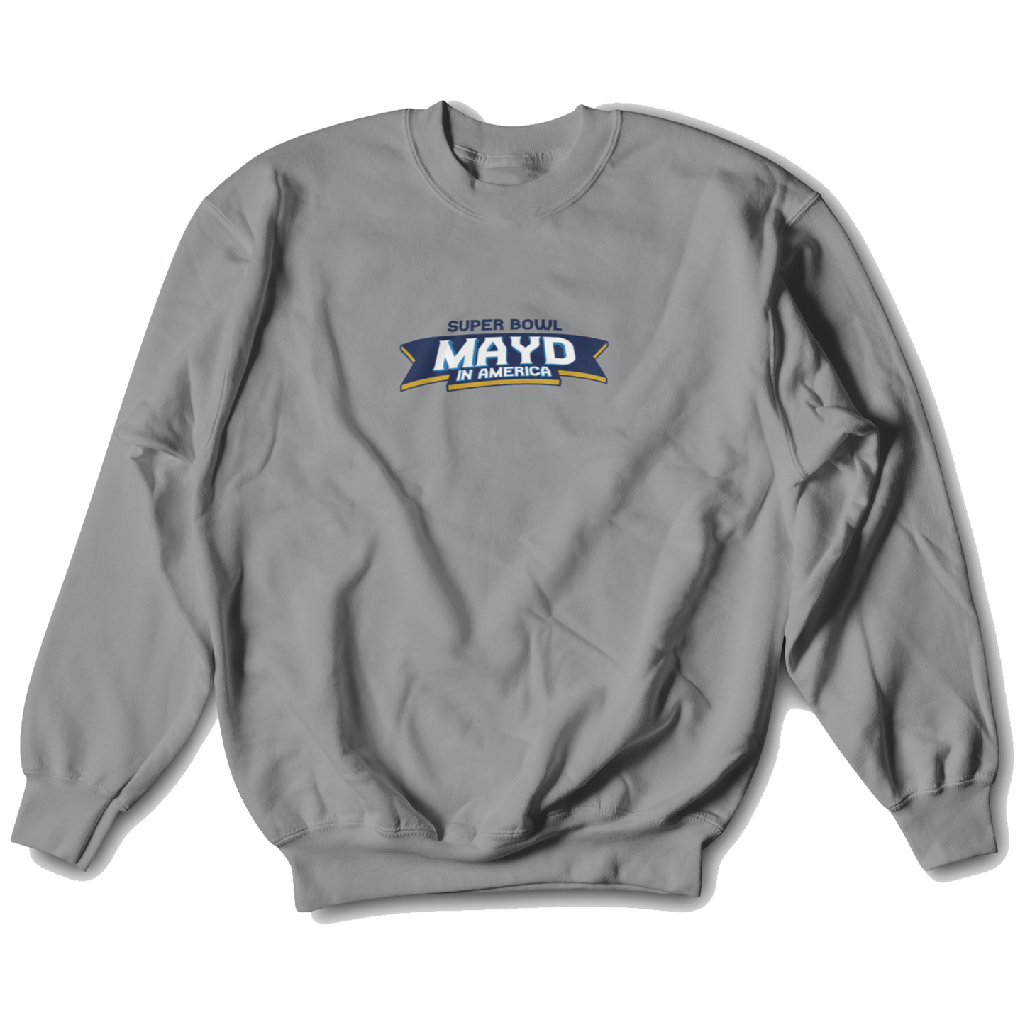MAYD in America Super Bowl Football Crewneck