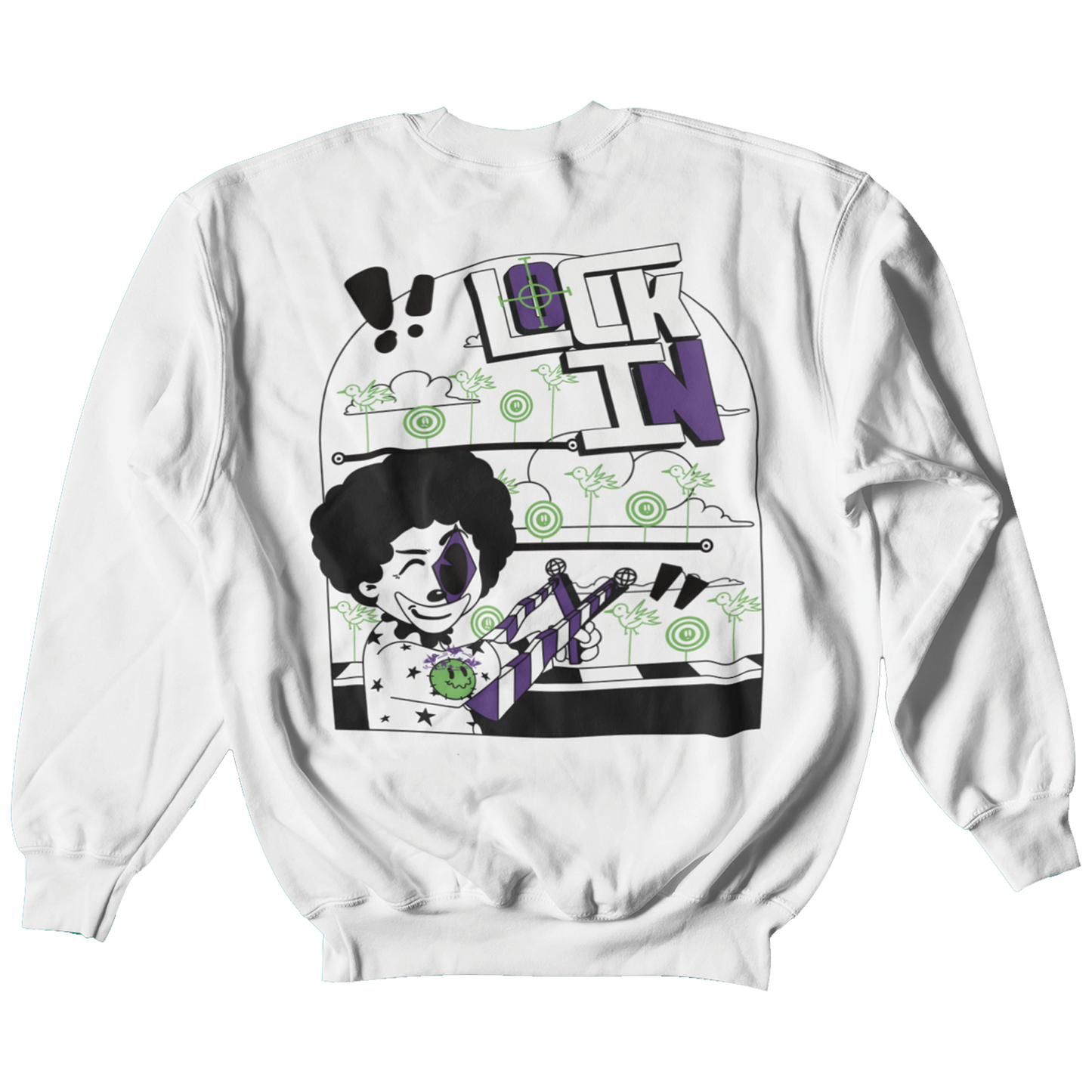 MAYD in America Lock In Crewneck