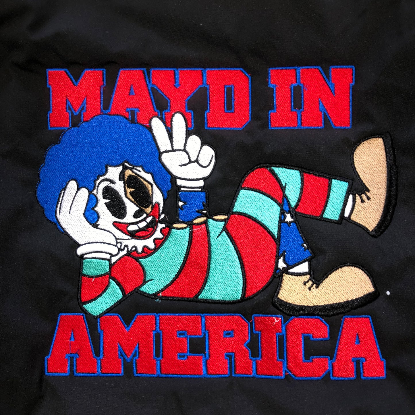 MAYD In America Varsity Jacket