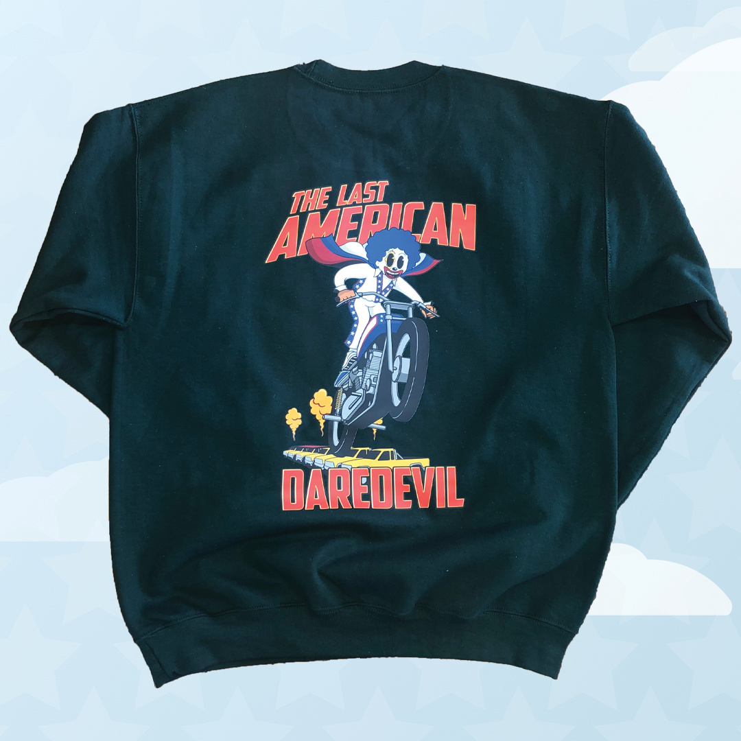 MAYD in America "Last American Daredevil" Crewneck