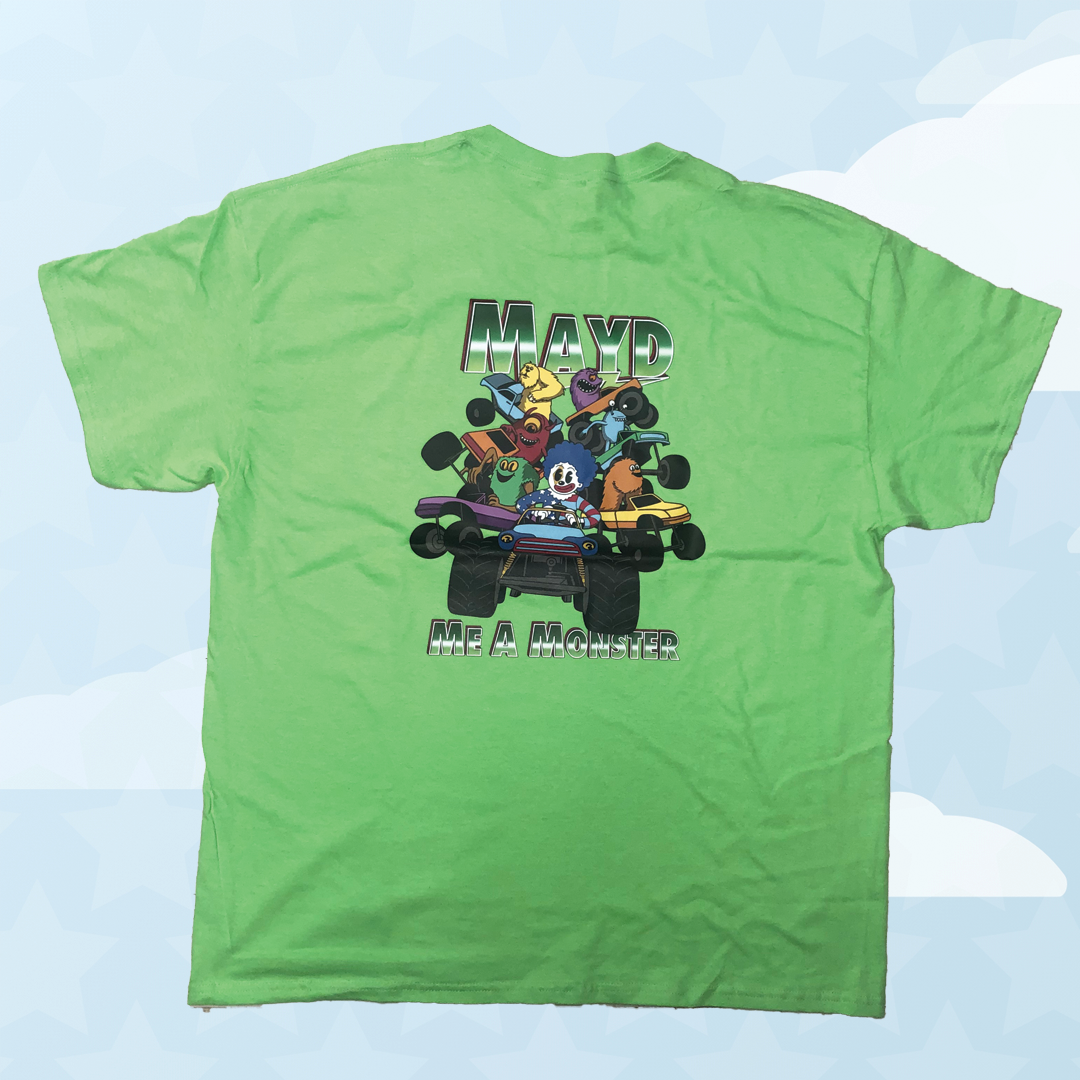 MAYD in America "MAYD Me A Monster" Tshirt