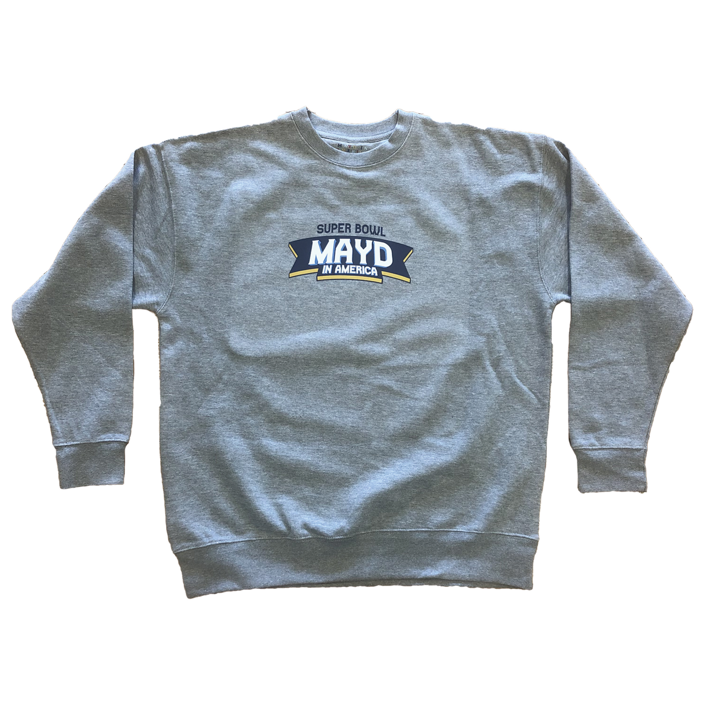 MAYD in America Super Bowl Football Crewneck