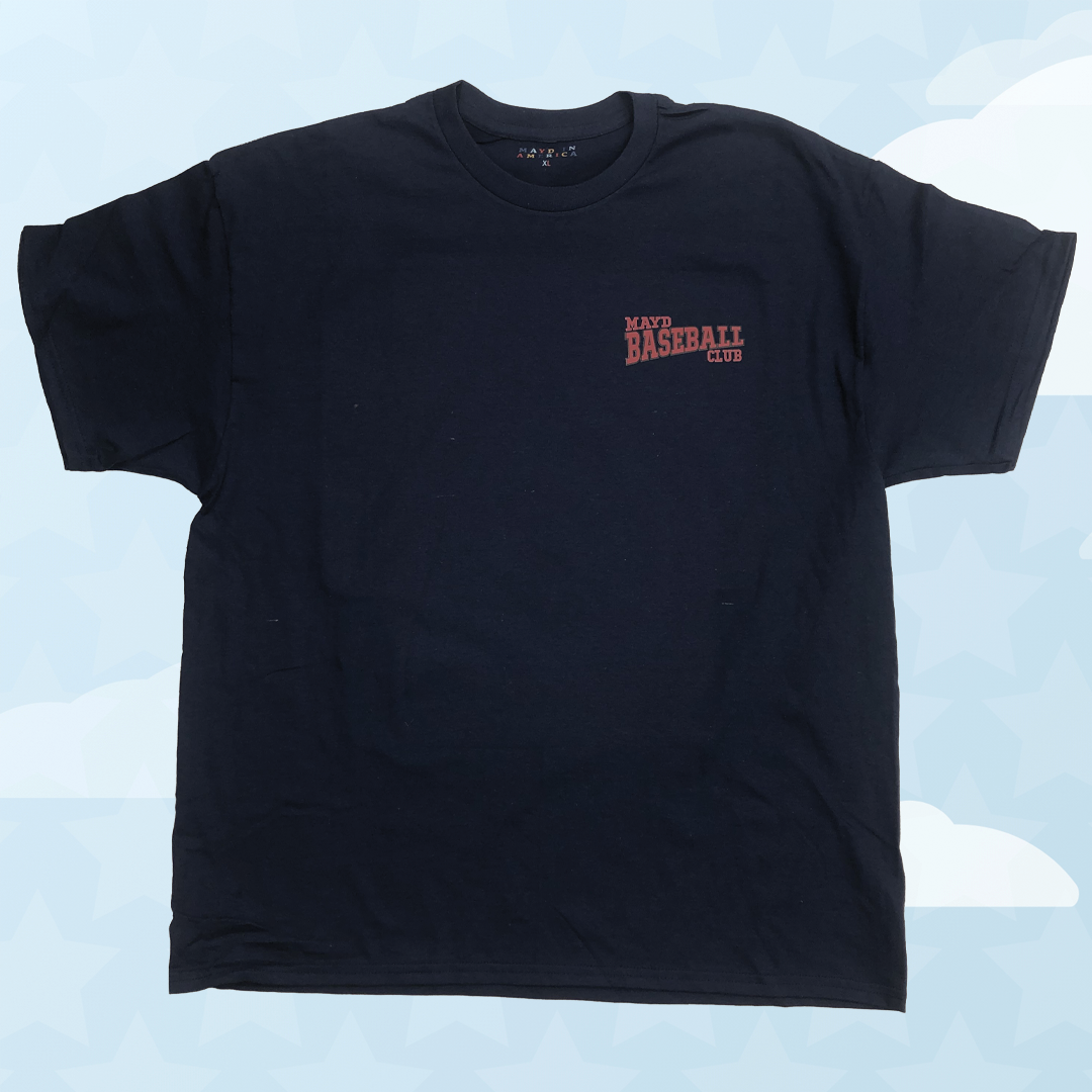 MAYD in America Baseball Club T-shirt