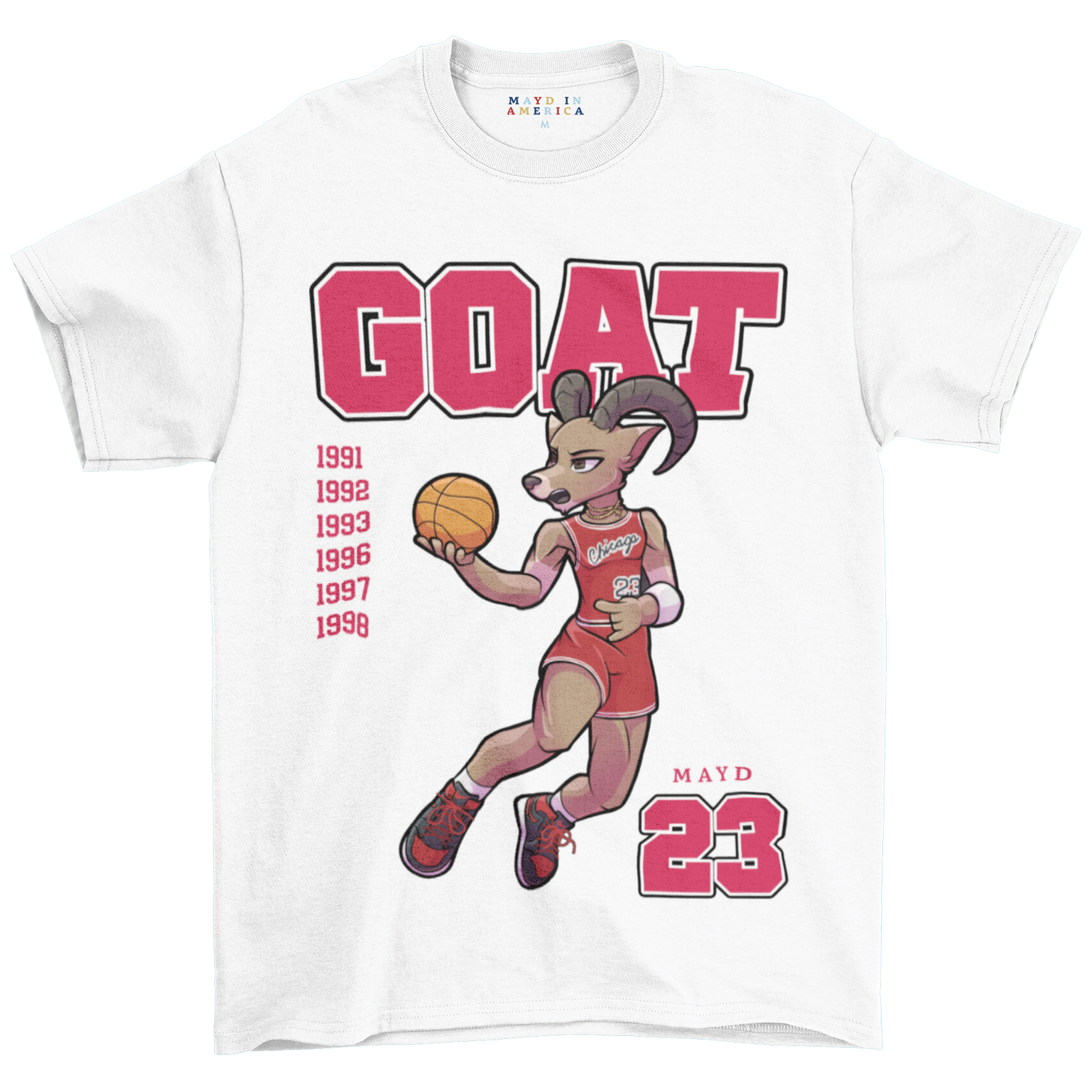 Goat hot sale jordan shirt
