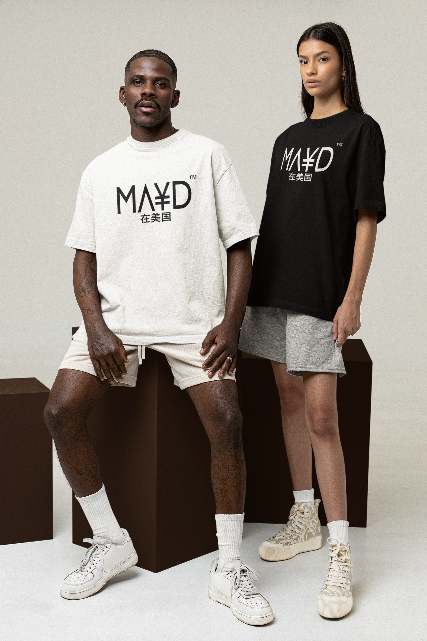 MAYD in America Retro T-shirt