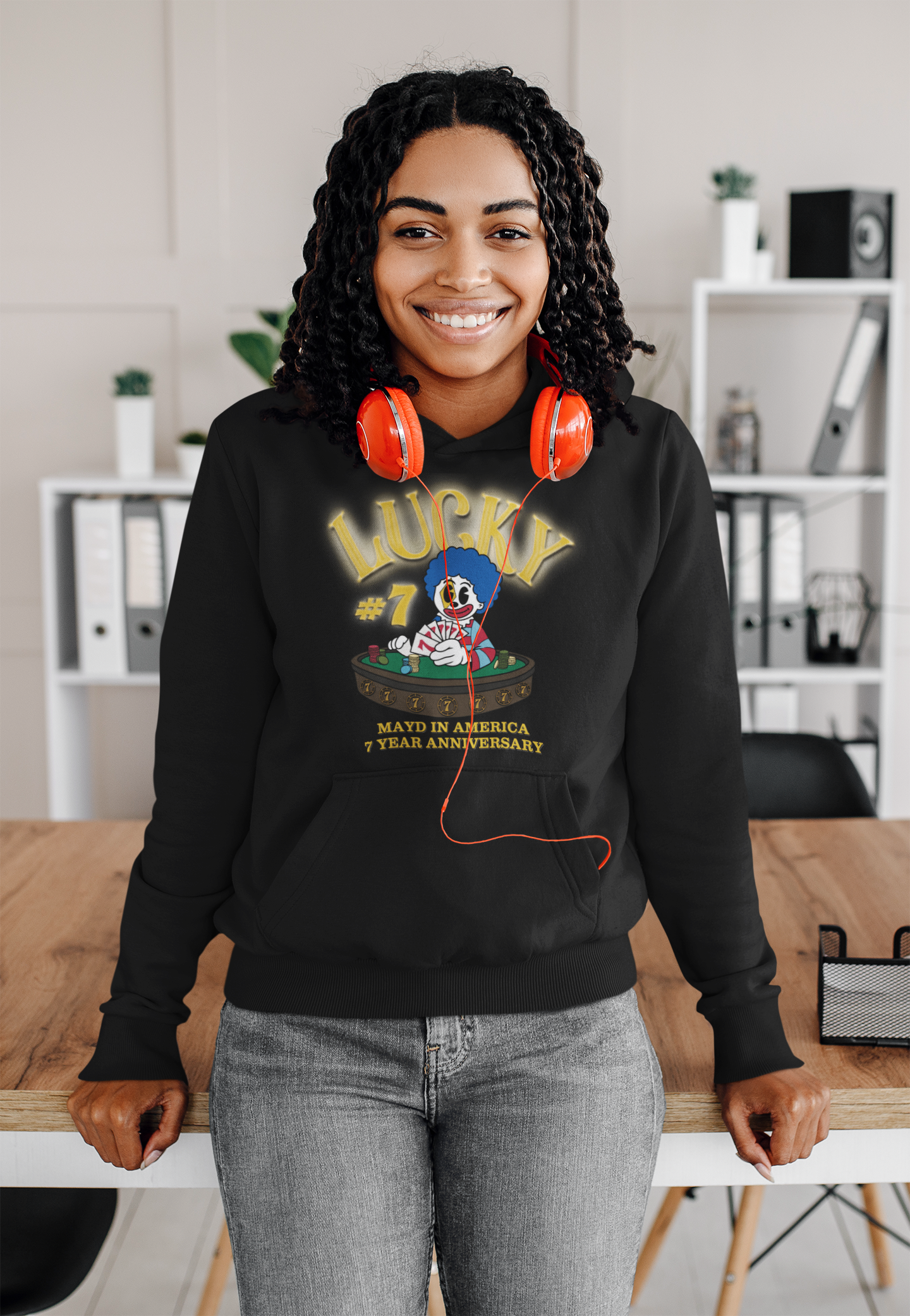 MAYD in America Lucky #7 Anniversary Hoodie