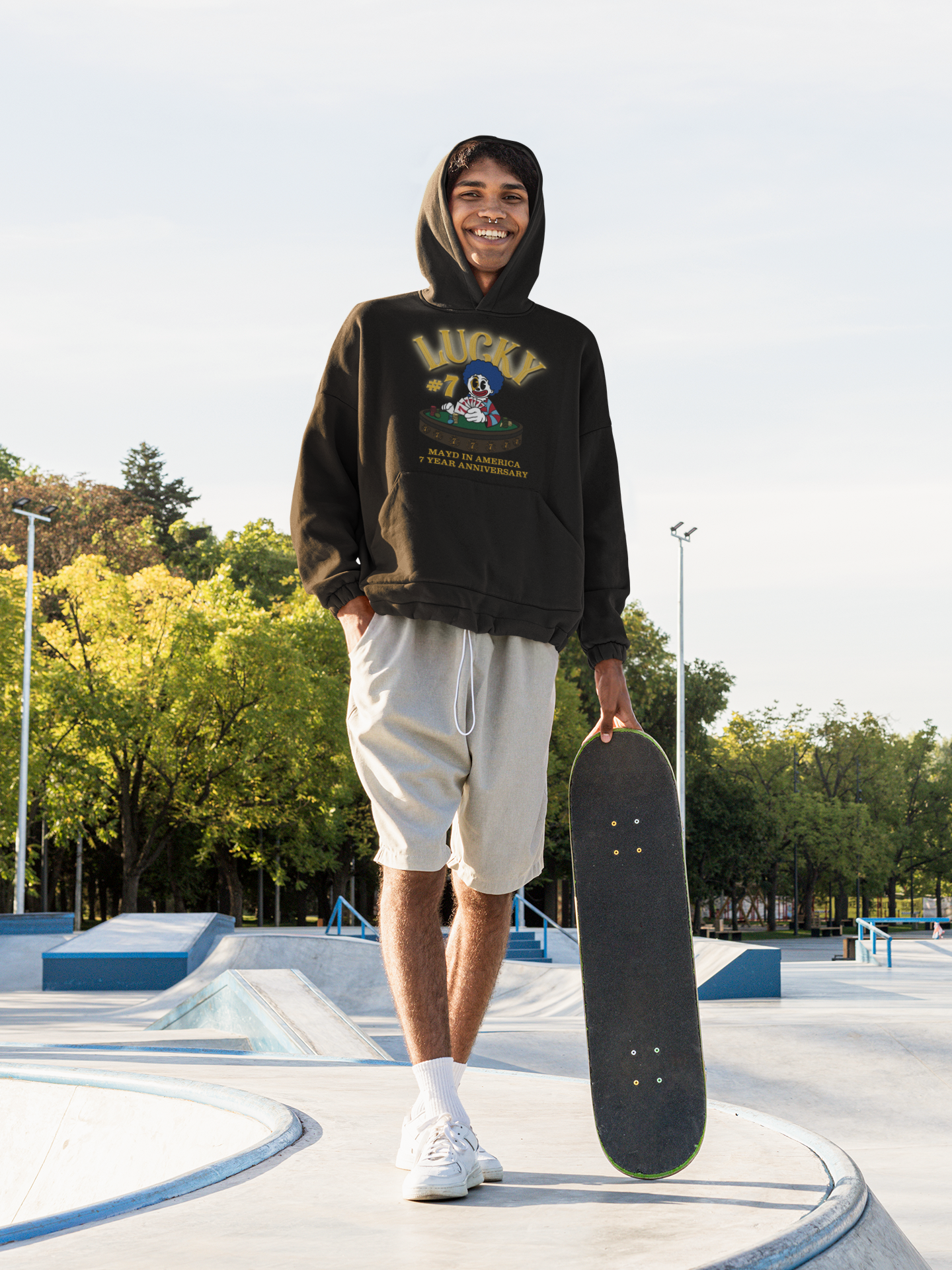 MAYD in America Lucky #7 Anniversary Hoodie