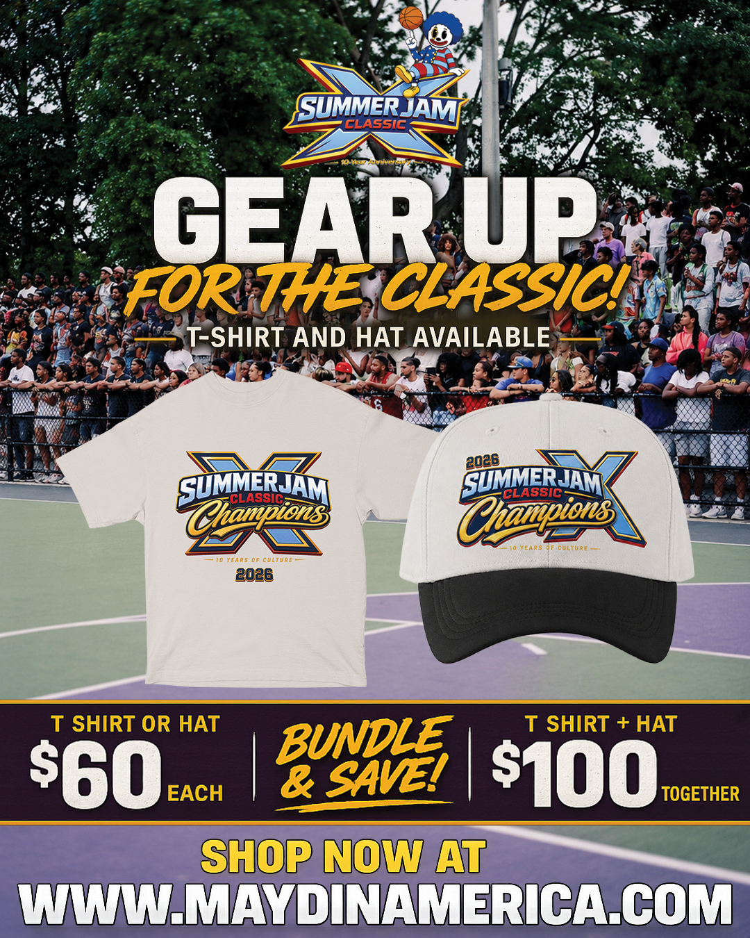BOSA SPORTS x MAYD Bundle [Summer Jam Classic 10 Champions]