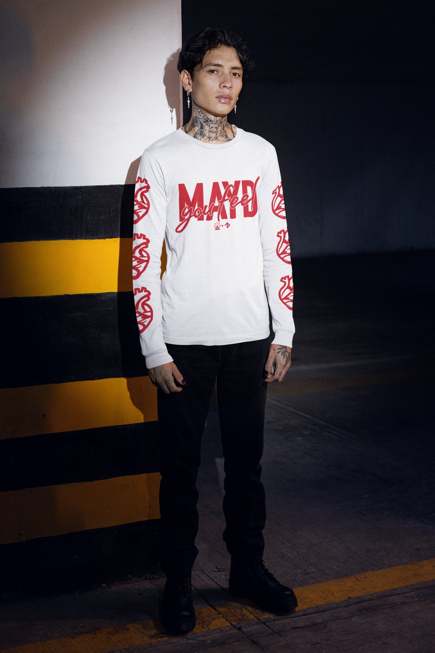 MAYD x Hunchback "MAYD You Feel" Long-sleeve T-shirt