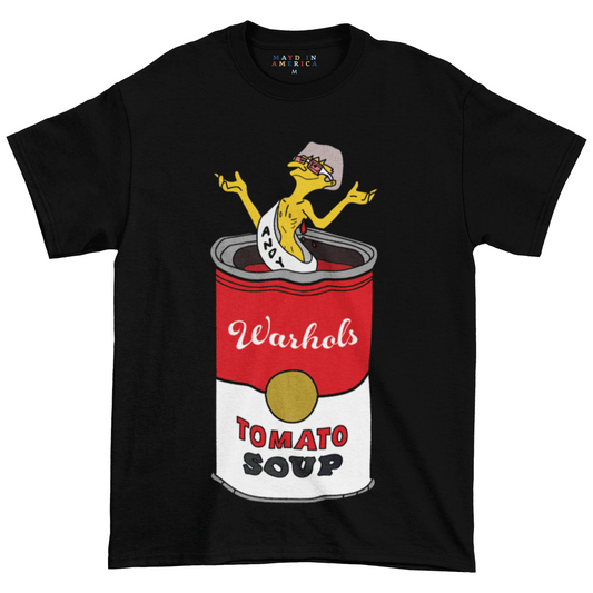 MAYD x Grhimm Andy Warhol Campbells Soup T-shirt