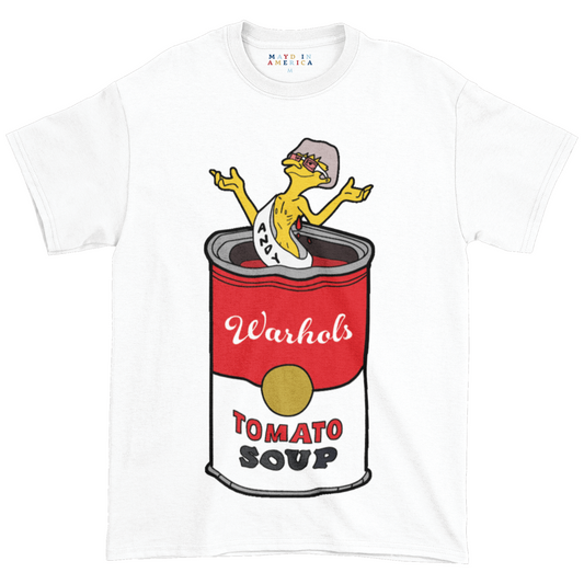 MAYD x Grhimm Andy Warhol Campbells Soup T-shirt