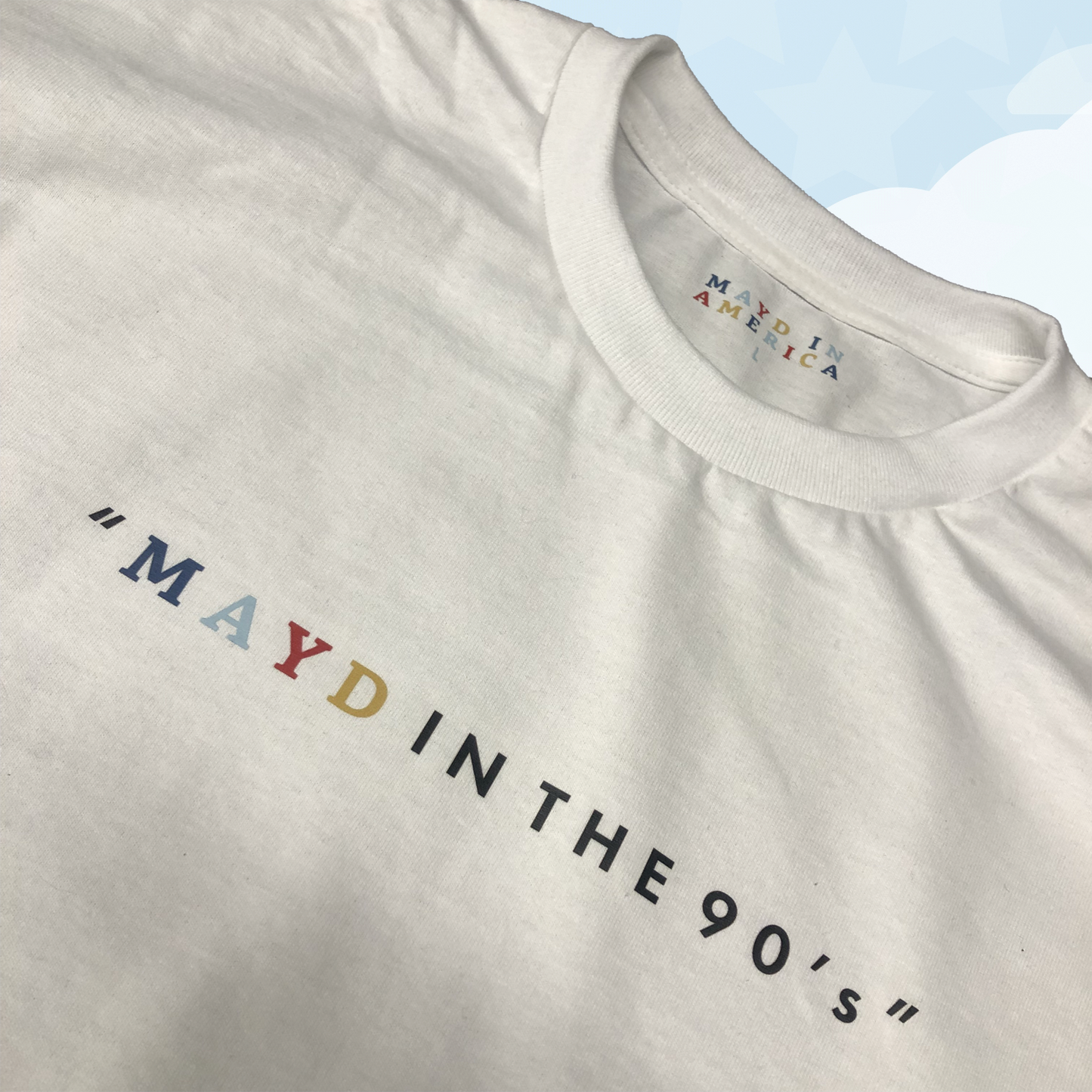MAYD in America "Mayd in the 90s" T-shirt