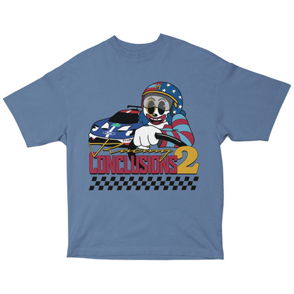 MAYD in America "Racing to Conclusions" Tshirt