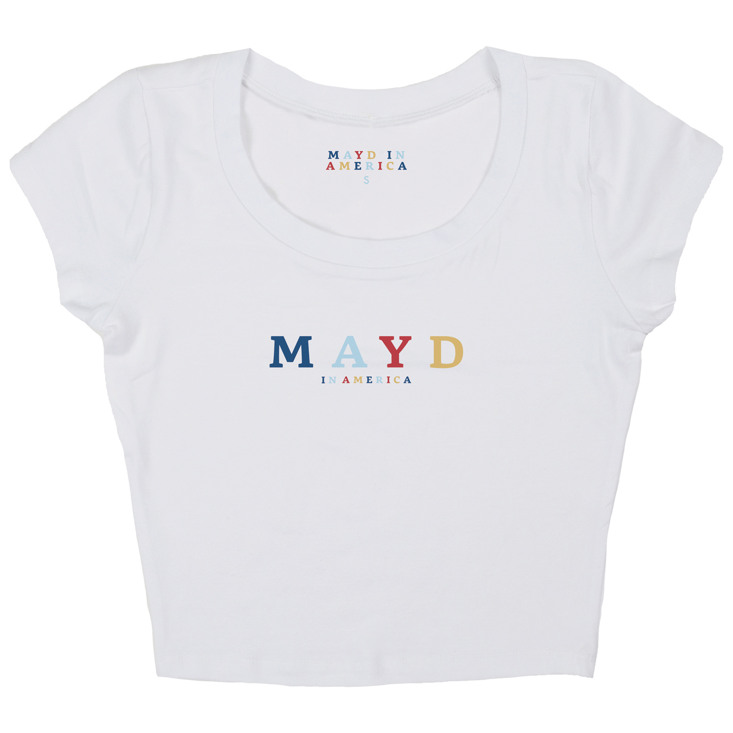 MAYD in America Crop Top T-shirt