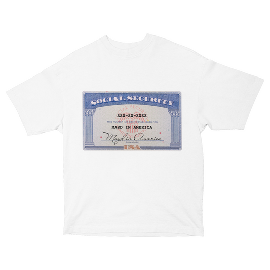 MAYD in America T-shirt [Social Security Card]