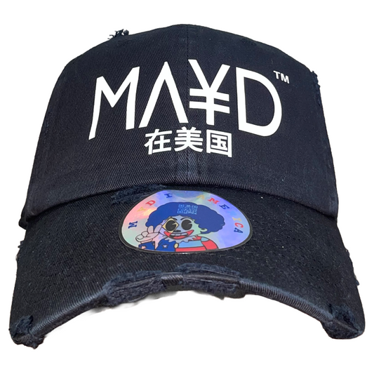 MAYD in America Distressed Dad Hat [Retro]