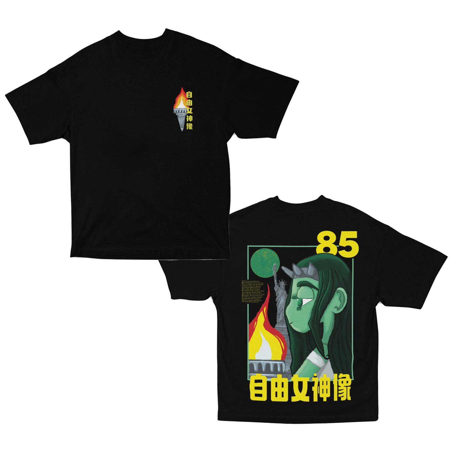 MAYD x Grhimm Statue of Liberty Libby T-shirt