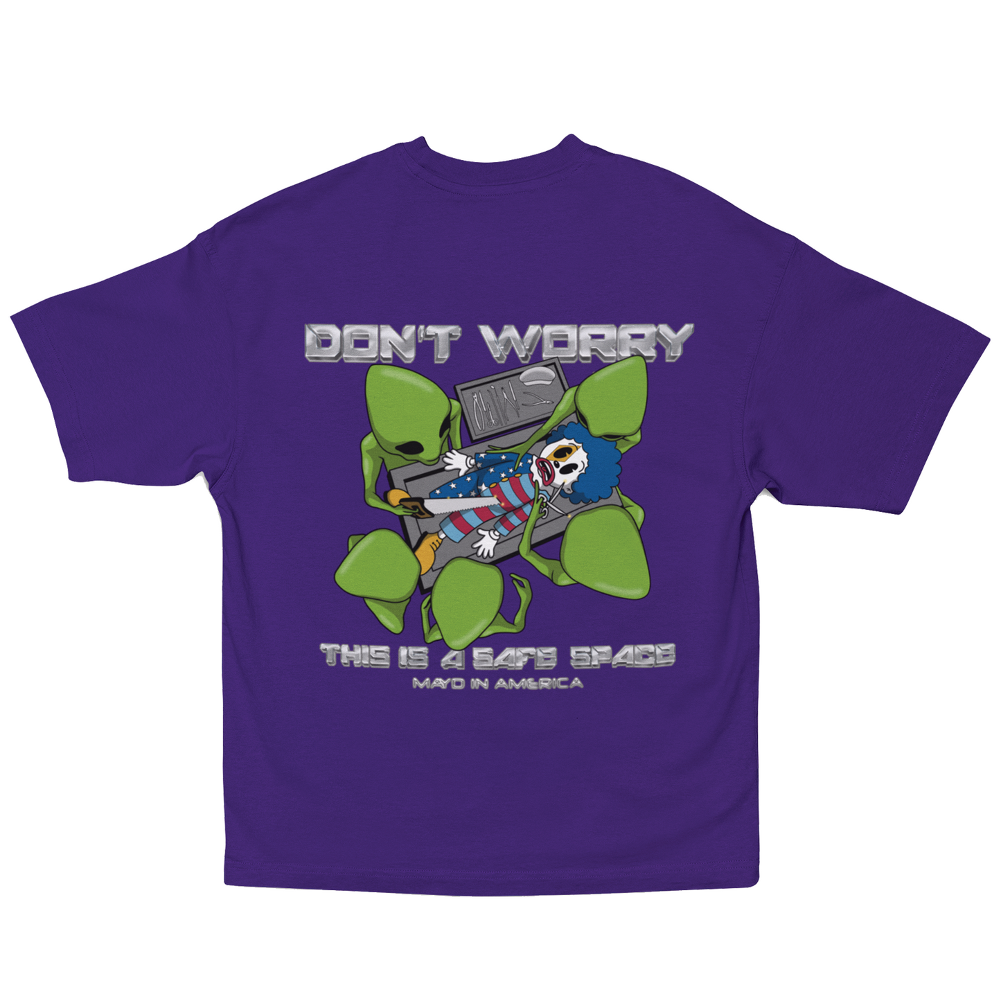 MAYD in America Don't Worry, Safe Space Tshirt