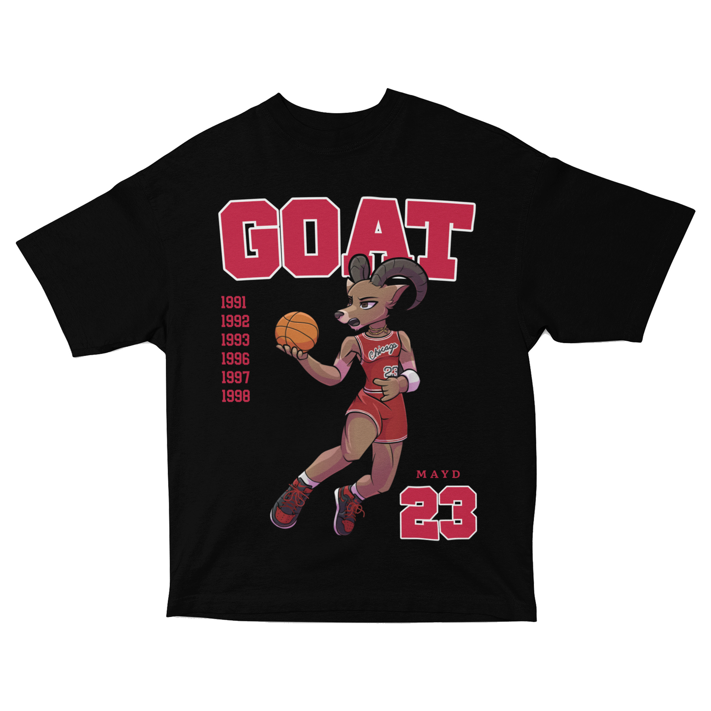 MAYD in America T-shirt [Michael Jordan Goat]