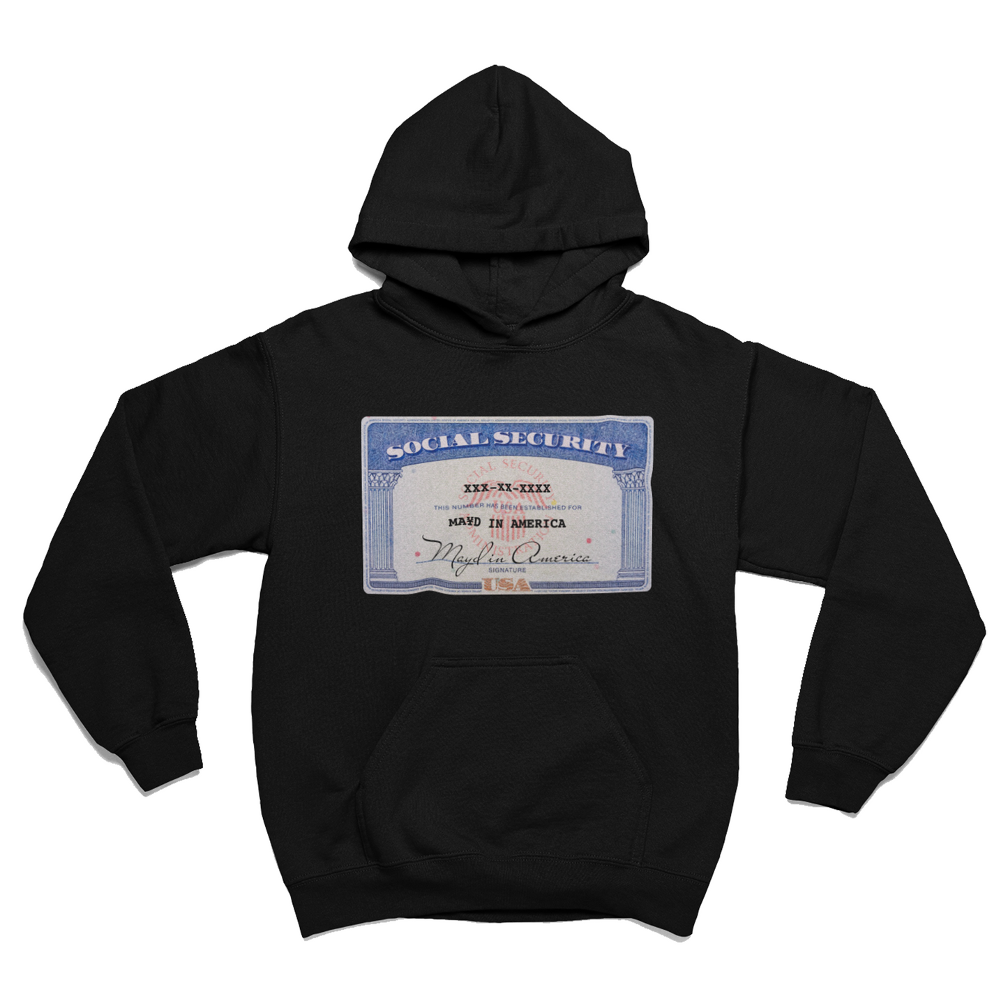 MAYD in America Hoodie [Social Security Card]