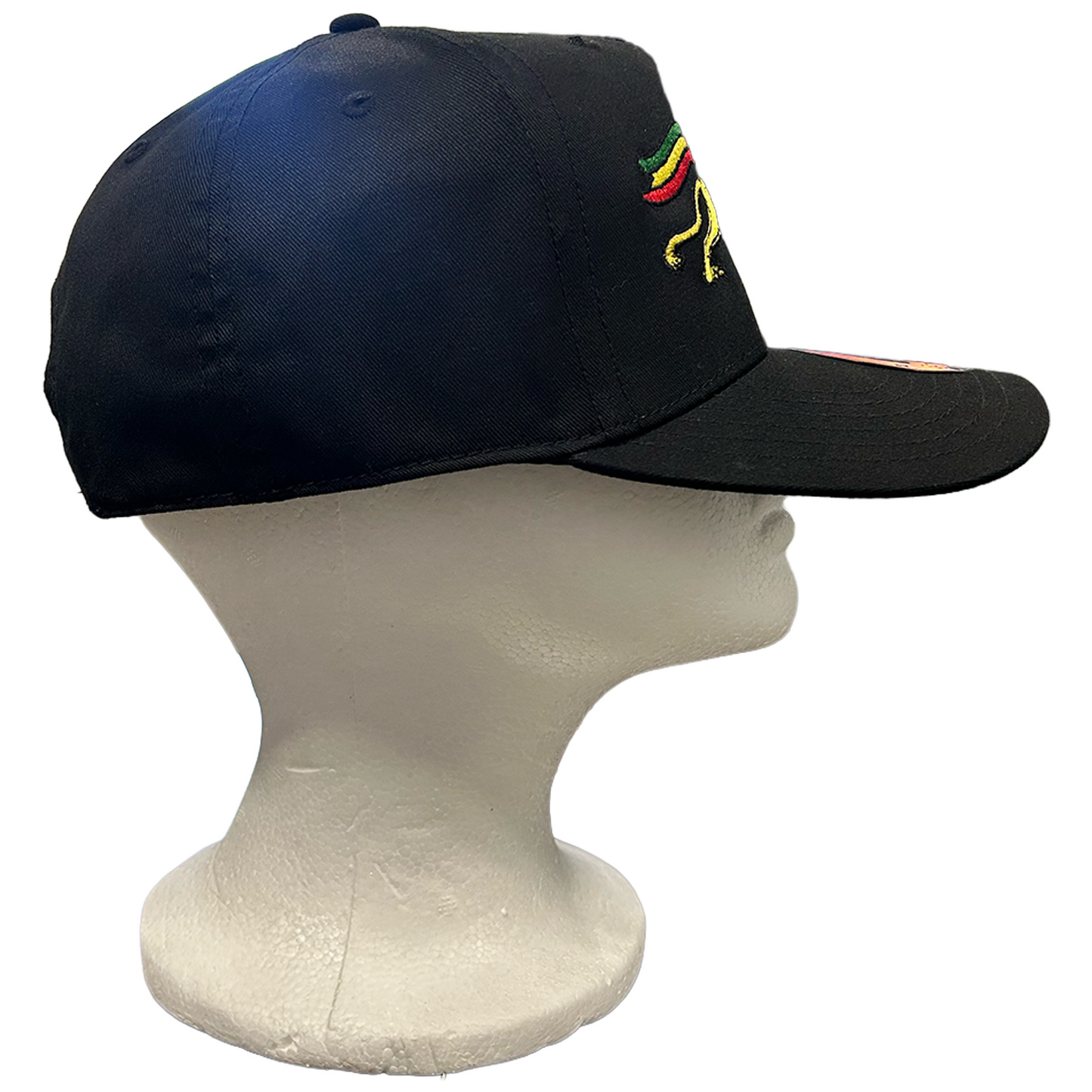 Rastafari Lion of Judah Embroidered Snapback Hat | MAYD in America