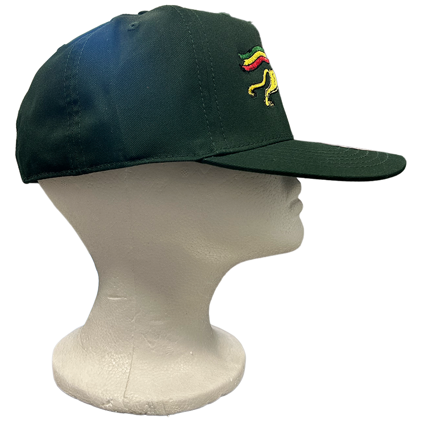 Rastafari Lion of Judah Embroidered Snapback Hat | MAYD in America