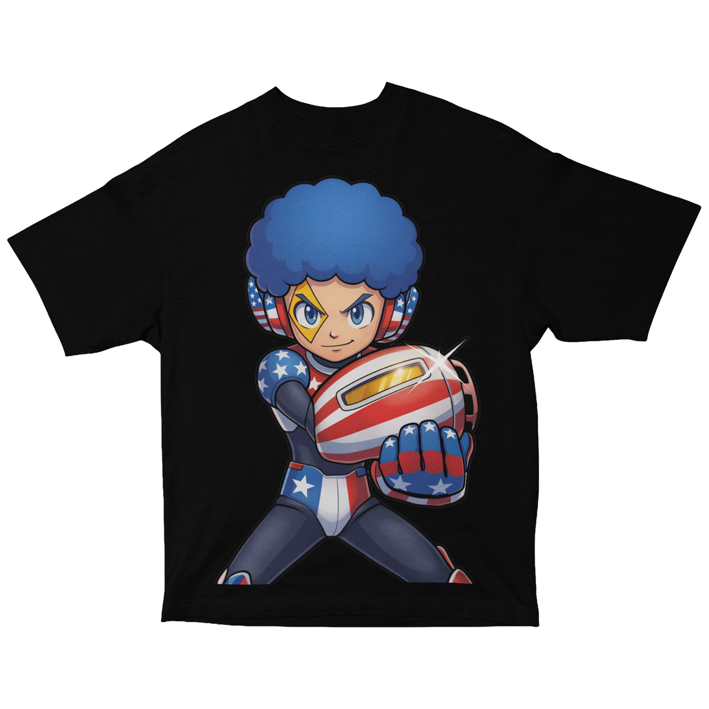 MAYD in America T-shirt [Mega Man x Momo MegaMomo]