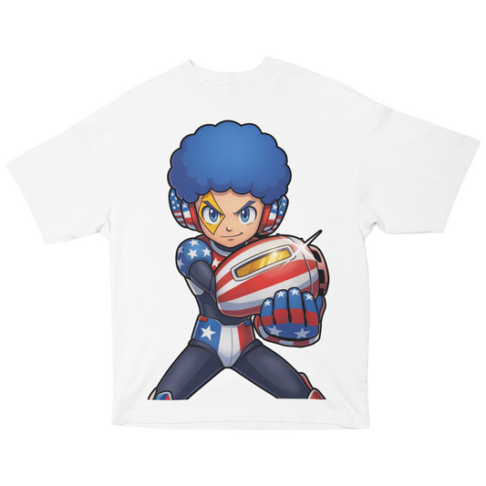 MAYD in America T-shirt [Mega Man x Momo MegaMomo]