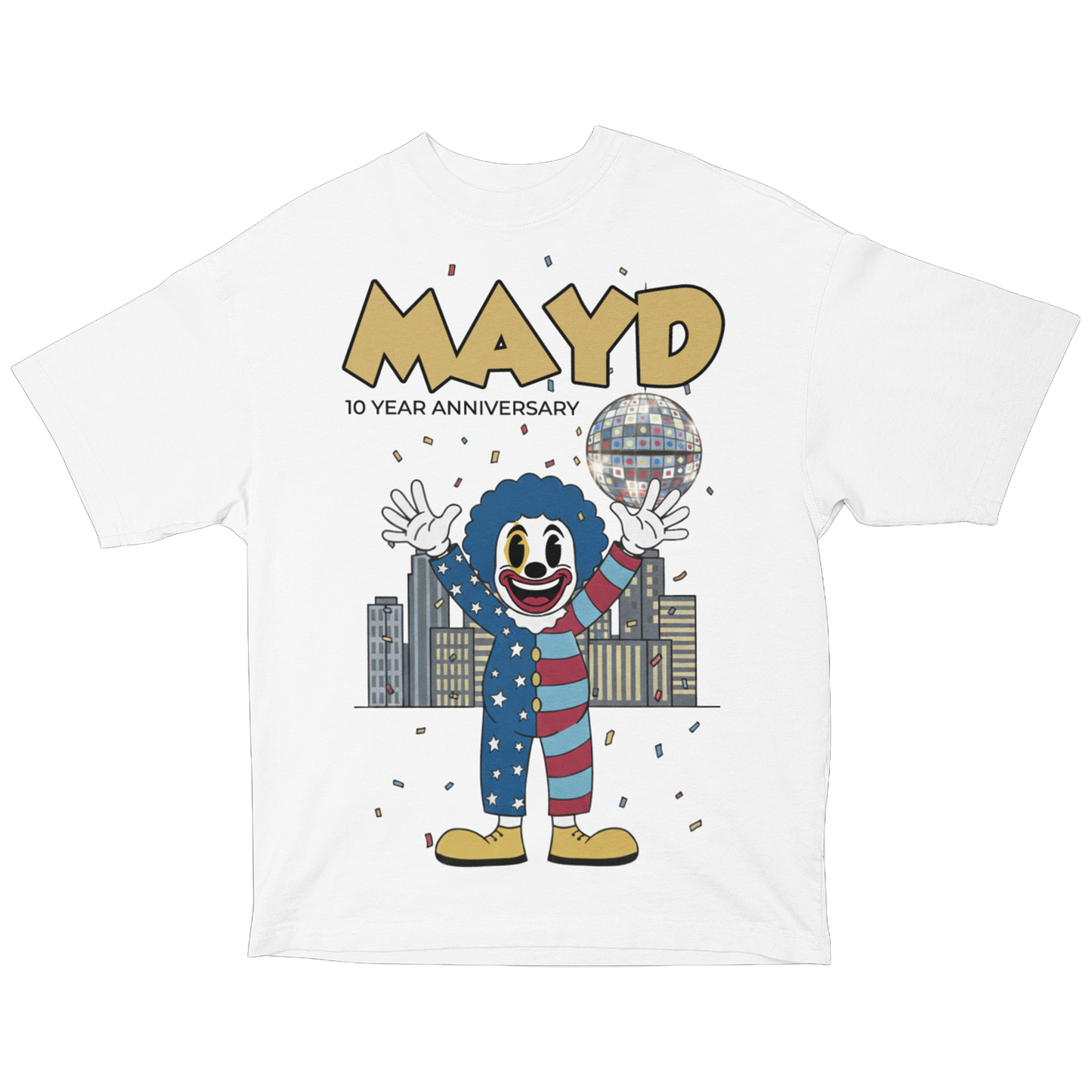 MAYD in America T-shirt [Momo: 10 Year Anniversary]