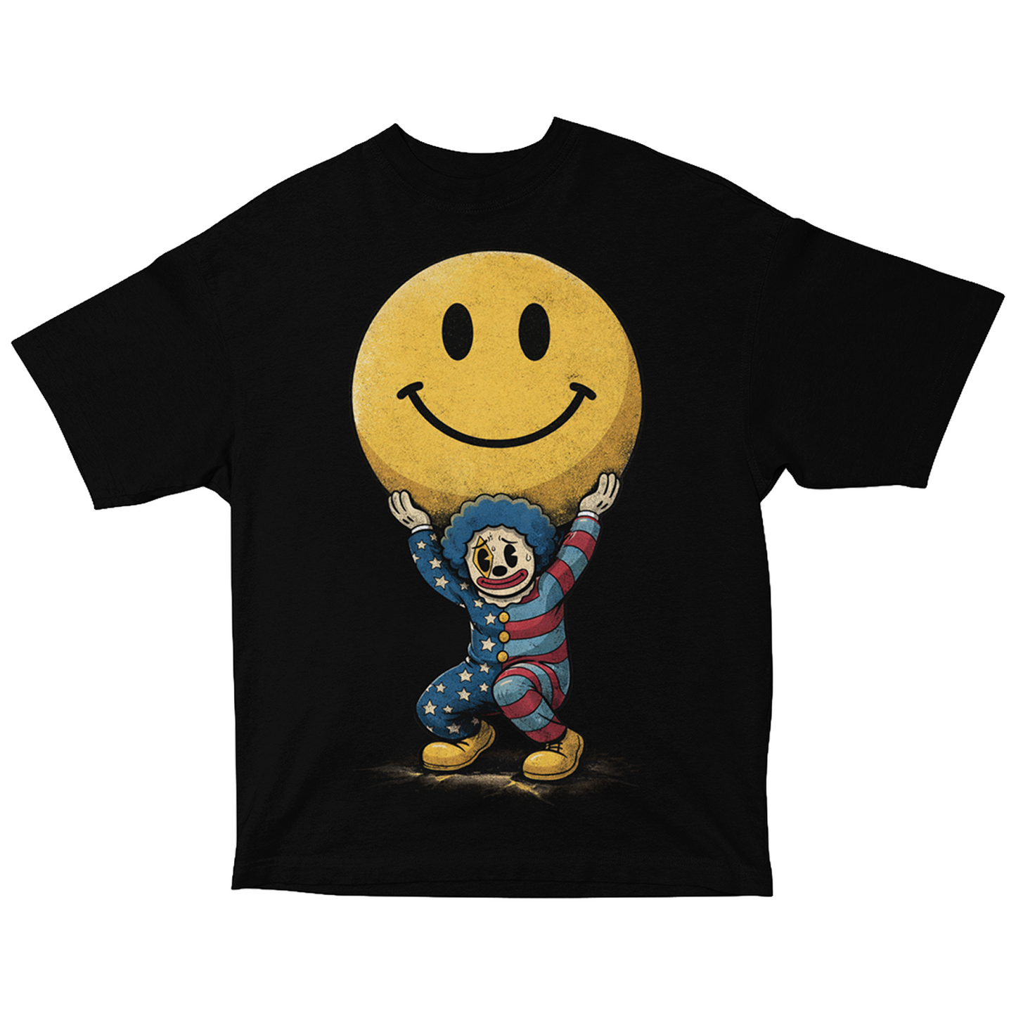 MAYD in America T-shirt [Momo Smiley Face]