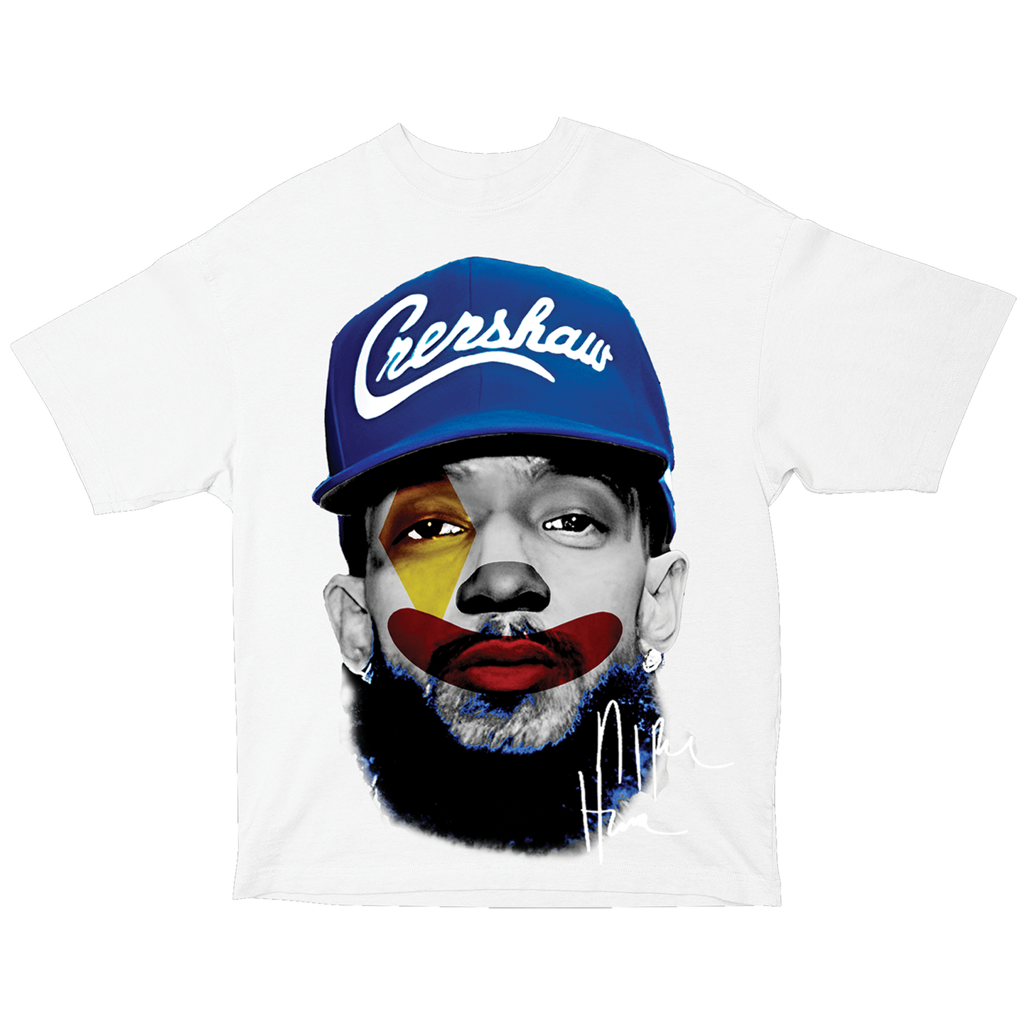 MAYD in America Nipsey Hussle "Momo Makeup" T-shirt