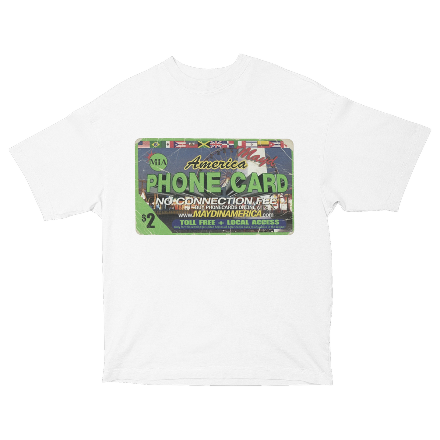 MAYD in America T-shirt [Phone Card]