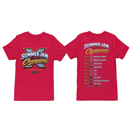 BOSA SPORTS x MAYD T-shirt [Summer Jam Classic 10 Champions]