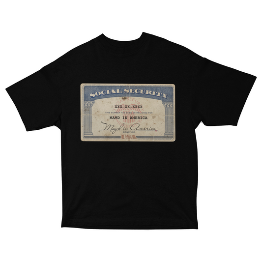 MAYD in America T-shirt [Social Security Card]