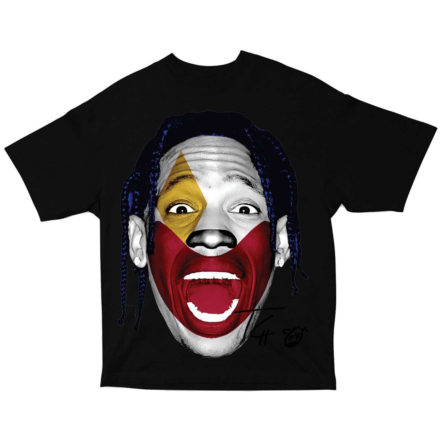 MAYD in America Travis Scott "Momo Makeup" T-shirt