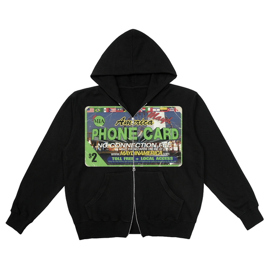 MAYD in America Zip Hoodie [Phone Card]