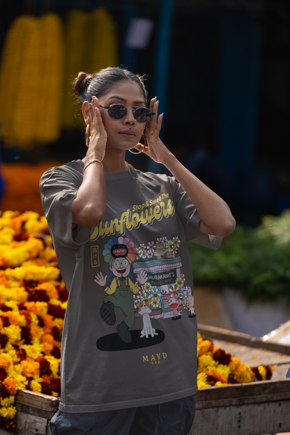 MAYD in America "Stop And Smell The Sunflowers" T-shirt