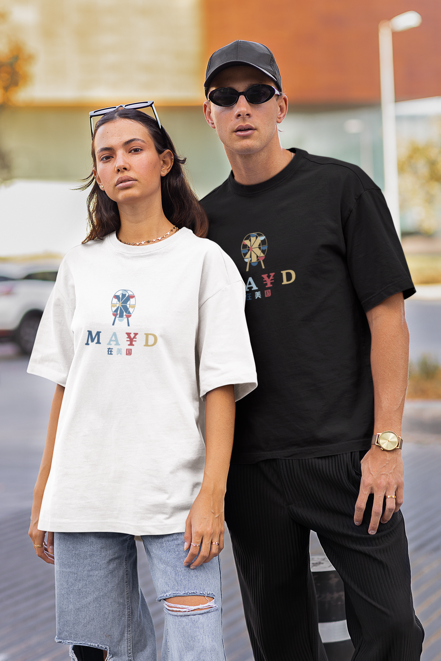 MAYD in America T-shirt [Ferris Wheel]