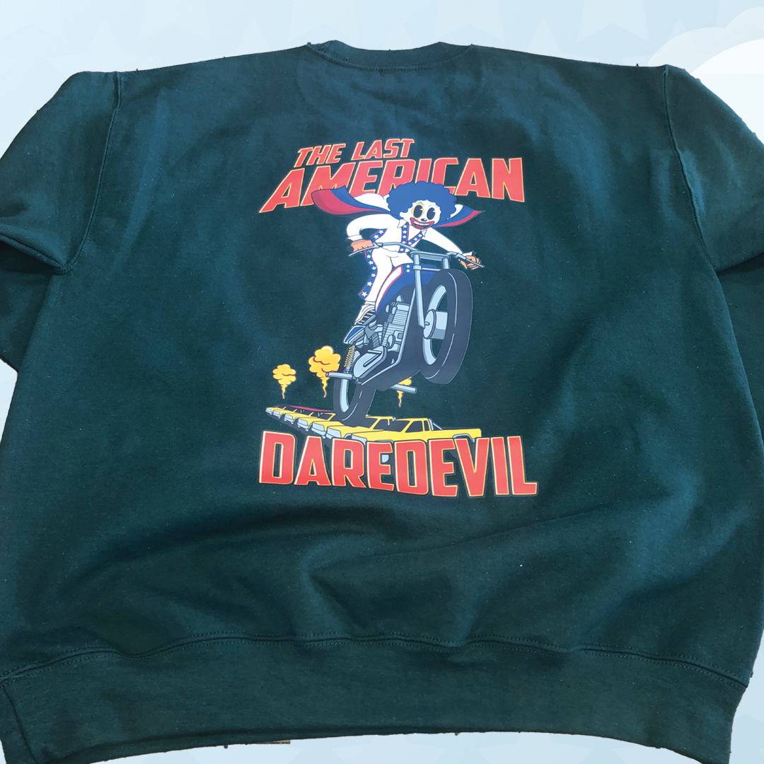 MAYD in America "Last American Daredevil" Crewneck