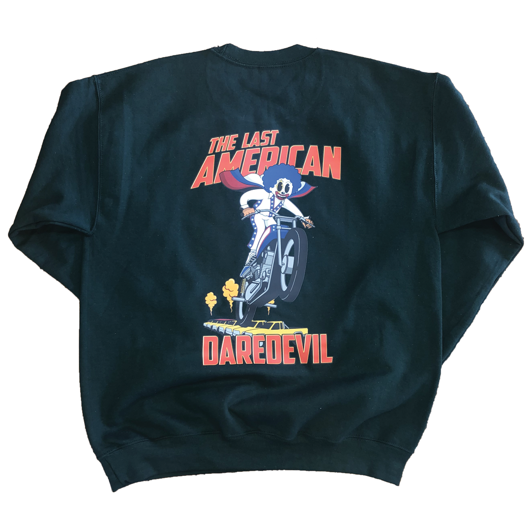 MAYD in America "Last American Daredevil" Crewneck