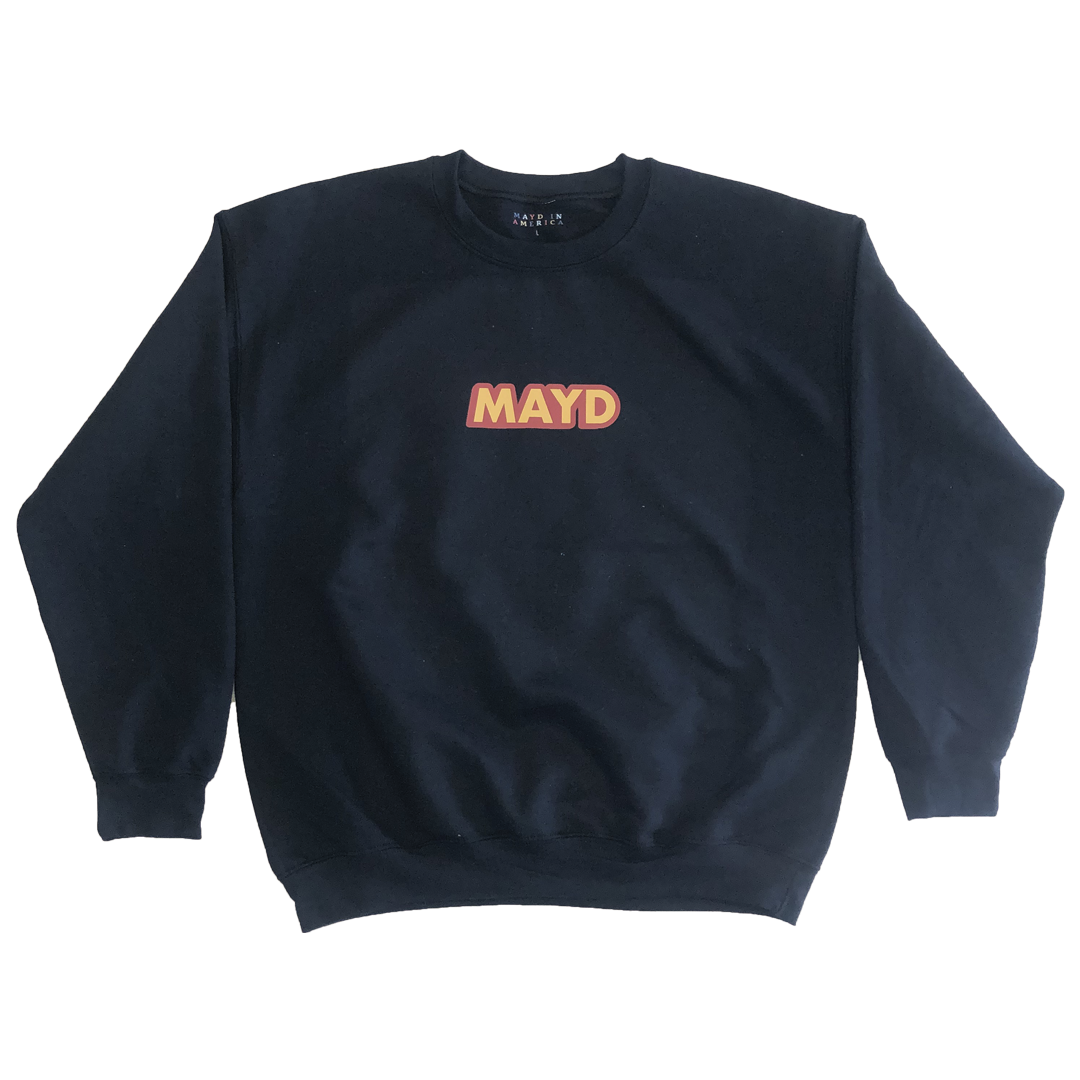 MAYD in America Respect My Space Crewneck