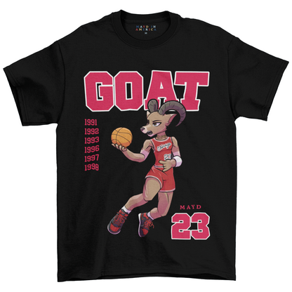 MAYD Michael Jordan Goat  T-shirt
