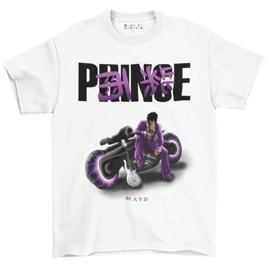 MAYD in America Prince Akira Purple Rain T-shirt